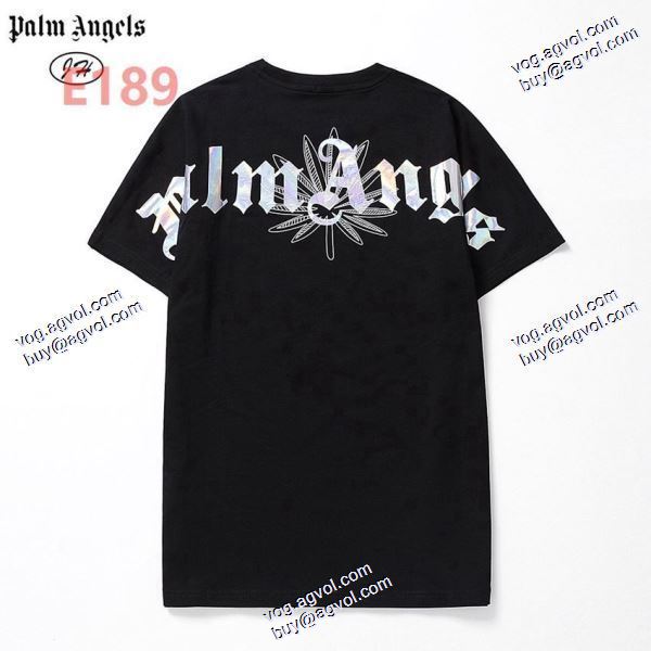 完売品！パーム エンジェルス スーパーコピー 代引 2020秋冬 半袖Tシャツ 2色可選 ココナッツ印刷の3 M反射技術